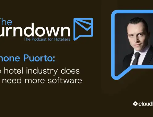 Simone Puorto: The hotel industry does not need more software