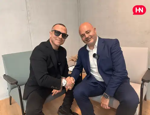Simone Puorto and Mirko Lalli (right)