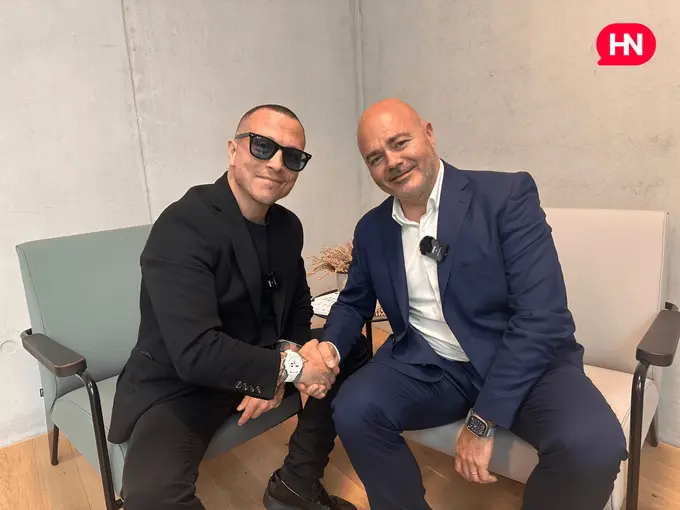 Simone Puorto and Mirko Lalli (right)