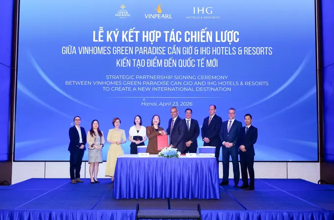 IHG Hotels & Resorts and Vinhomes Green Paradise Can Gio Introduces Four International Hotel Brands to Coastal Megacity