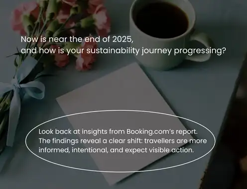 Now is near the end of 2025, and how is your sustainability journey progressing?