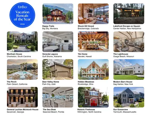 Vrbo announces 2026 top vacation rentals of the year