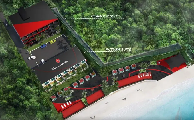Tonino Lamborghini Boutique Hotel Phuket will be set directly on Chalong Bay, on Phuket ......