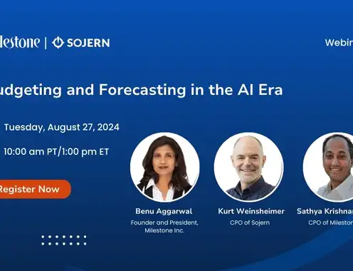Webinar: Budgeting and Forecasting in the AI Era