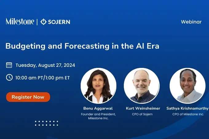 Webinar: Budgeting and Forecasting in the AI Era