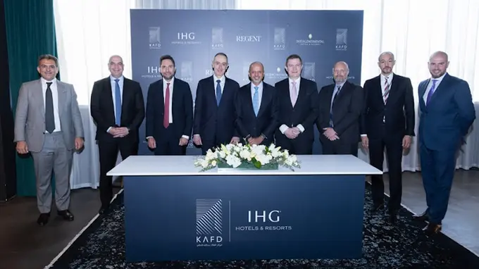 Regent and InterContinental hotels to open in the King Abdullah Financial District (KAFD)