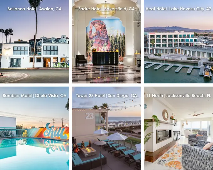 Curator Expands Its Esteemed Collection by Adding Six New Independent Hotels and Resorts