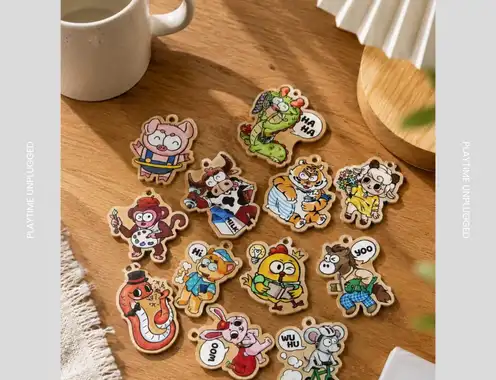 Where Family Journeys Begin: Animal-Shaped Wooden Key Cards and Playtime Unplugged Moments