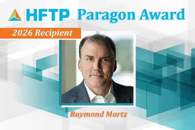 HFTP Announces 2026 Paragon Award Recipient – Raymond Martz