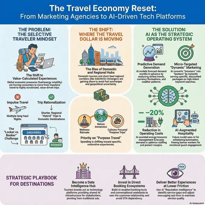 The Travel Economy Reset: How Destinations Can Protect Market Share in a Year of Shrinking Wallets