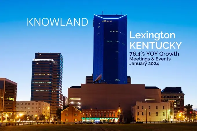 Secondary Markets Beat the Top 25 in Meeting and Events Growth in January, Knowland Reports