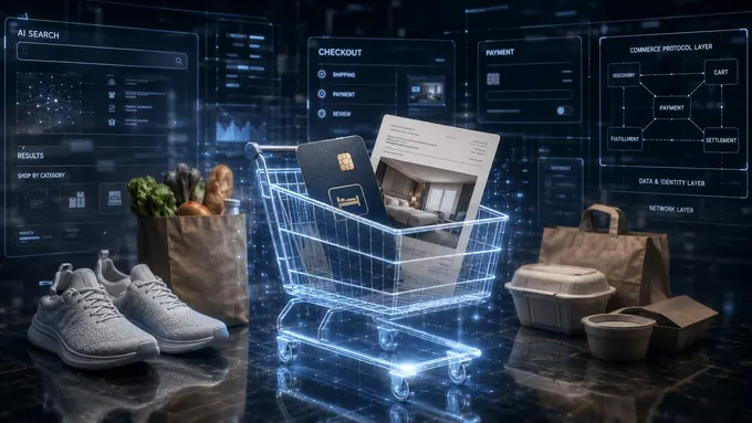 Hotels in the cart - Google just filed lodging under the same commerce rail as sneakers and groceries