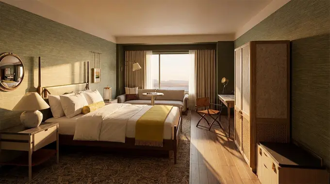 The Harborvale Lakeview King Bedroom ......