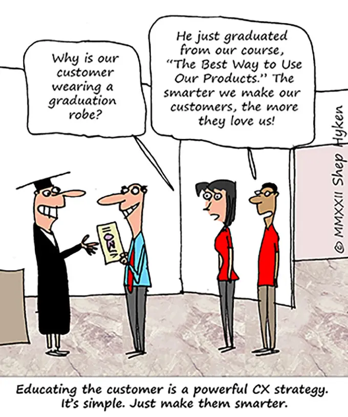 Make Your Customer Smarter: Create an Educational Experience