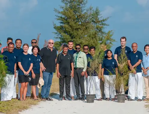 Rooted in Community: Four Seasons Resort Maldives at Kuda Huraa Unveils Bodu Huraa Tree Planting Project