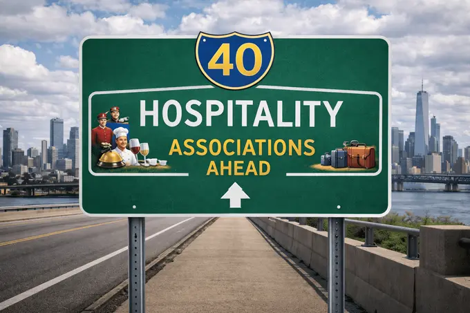 40 hospitality associations