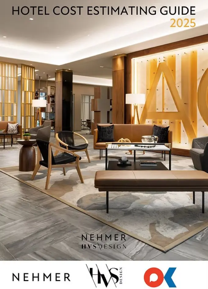 Nehmer and HVS Design Release 2025 Hotel Cost Estimating Guide