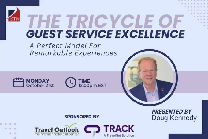 The Tricycle of Guest Service Excellence: A Perfect Model For Remarkable Experiences Complimentary Registration Now Open For Doug Kennedy