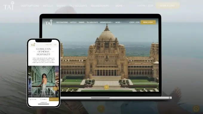 IHCL Unveils New Taj Website to Enhance Guest Experience