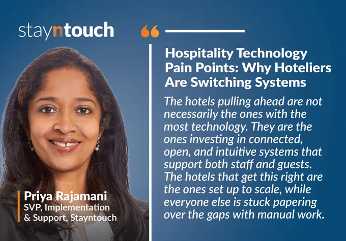 Hospitality Technology Pain Points: Why Hoteliers Are Switching Systems