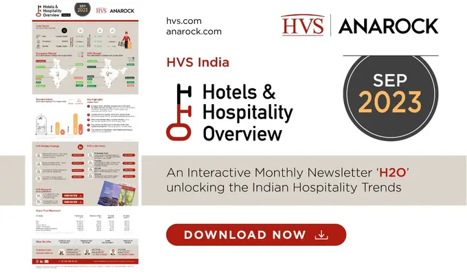 HVS ANAROCK Hotels & Hospitality Overview, September 2023