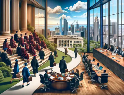 Career Pathways from High School to the Board Room