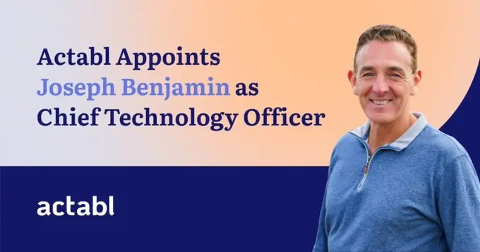 Actabl Appoints Joseph Benjamin as Chief Technology Officer