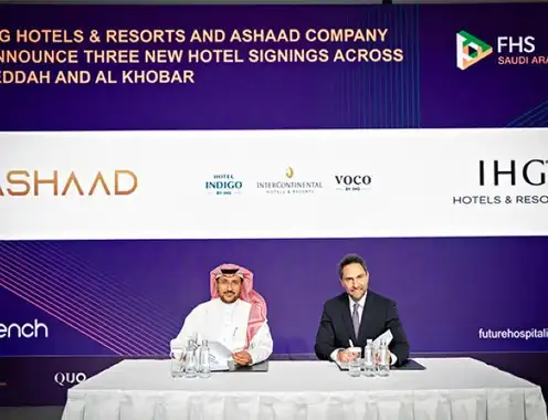 IHG Hotels & Resorts and Ashaad Company announces three new hotel signings across Jeddah and Al Khobar