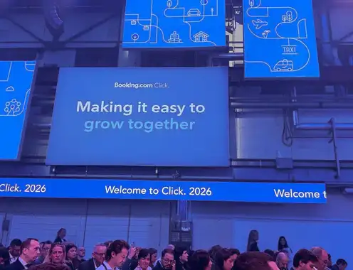 Booking.com's shield doubles as an invitation