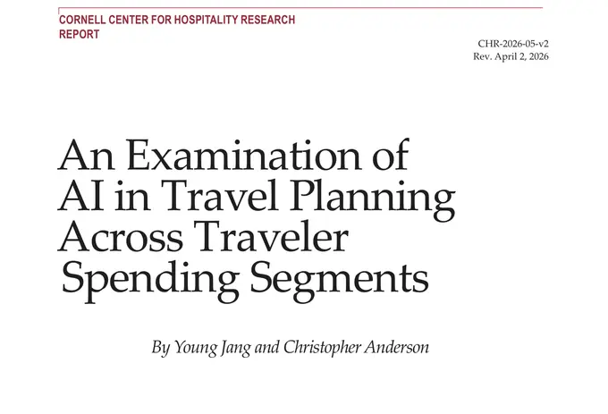 Not One Size Fits All: How Travelers Are Actually Using AI to Plan Trips — Cornell Research