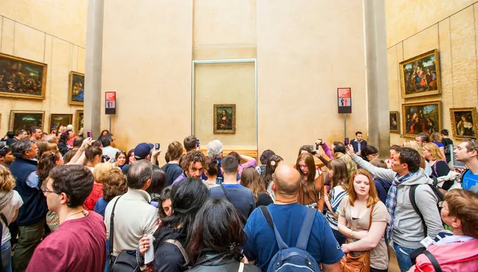 Mona Lisa at the Louvre