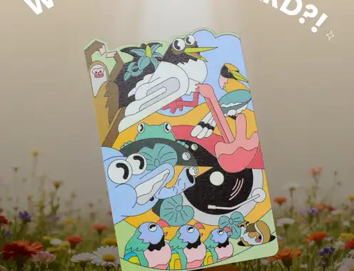 A Forest Party in the Palm of Your Hand: Turning a Key Card into a Story of Nature