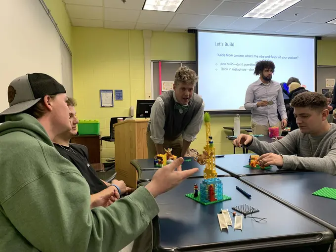 Hospitality students creatively solving problems with Lego Learning Initiative