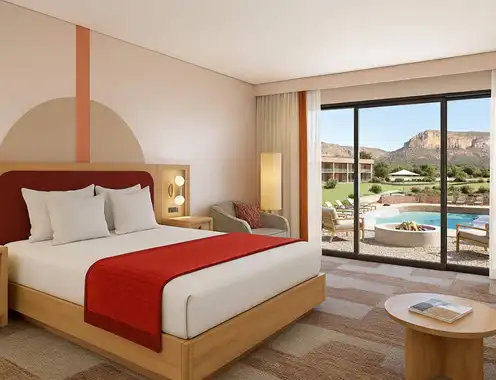 Rooms Poolside Patio King 1