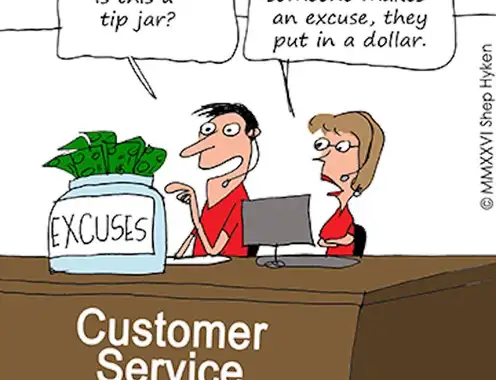 The Customer Service No Excuse Challenge
