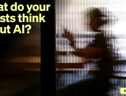 89% of guests want AI working behind the scenes, not running the front desk, Mews finds