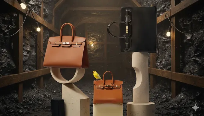 Iconic Birkin bags