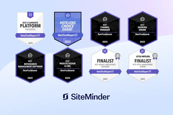 SiteMinder Dominates at 2025 HotelTechAwards with Continued Leadership in eCommerce