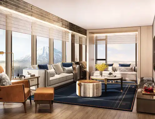 Fairmont Niseko 2 Br Living