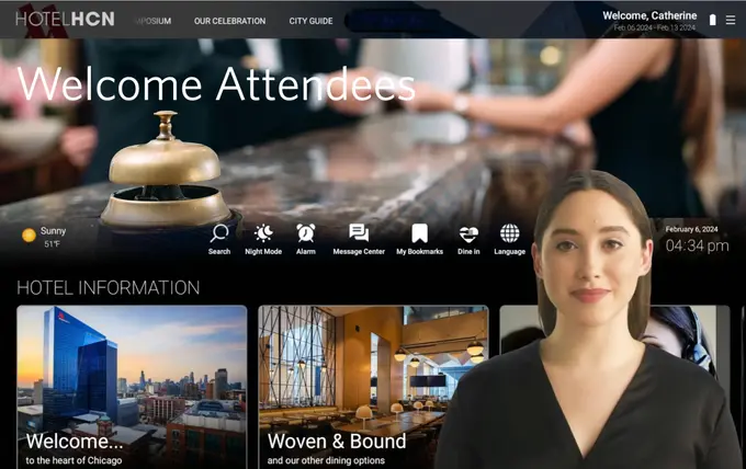 The New Frontier of In-Room Tablets + AI is Here and it