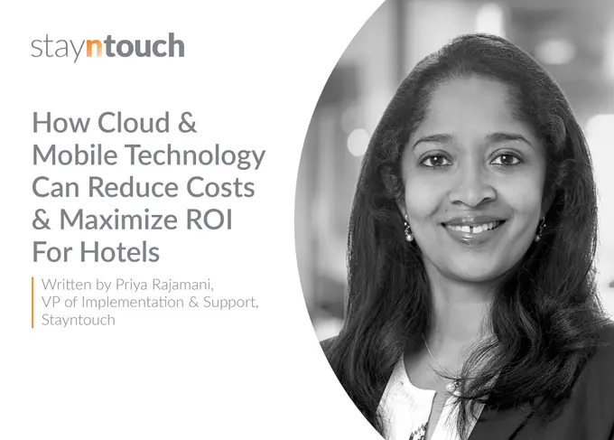 How Cloud & Mobile Technology Can Reduce Costs and Maximize ROI for Hotels