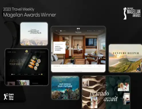 Tambourine Honored To Receive Multiple Travel Weekly Magellen Awards