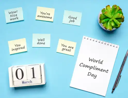 March 1st: World Compliment Day