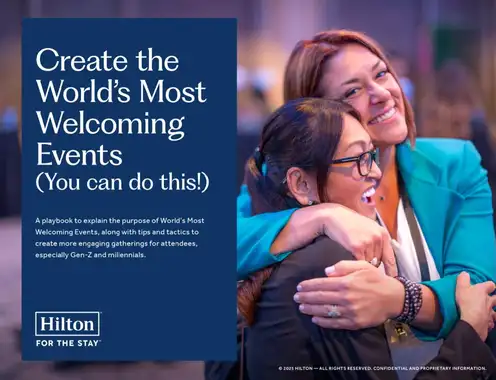 Hilton Meetings & Events Trends Report Ushers in
