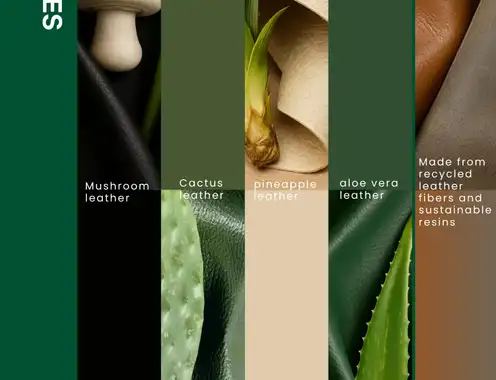 Slide Through the Palette: A New Take on Sustainable Leather Key Cards