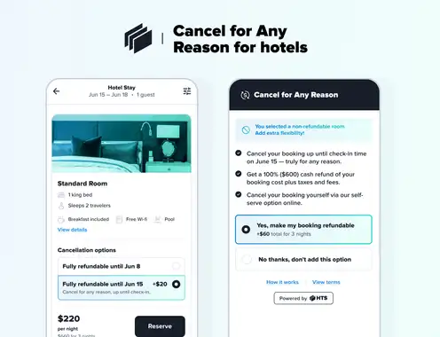 HTS (Hopper Technology Solutions) Brings New Flexibility to Hospitality Industry with Launch of its Cancel for Any Reason for Hotels Product
