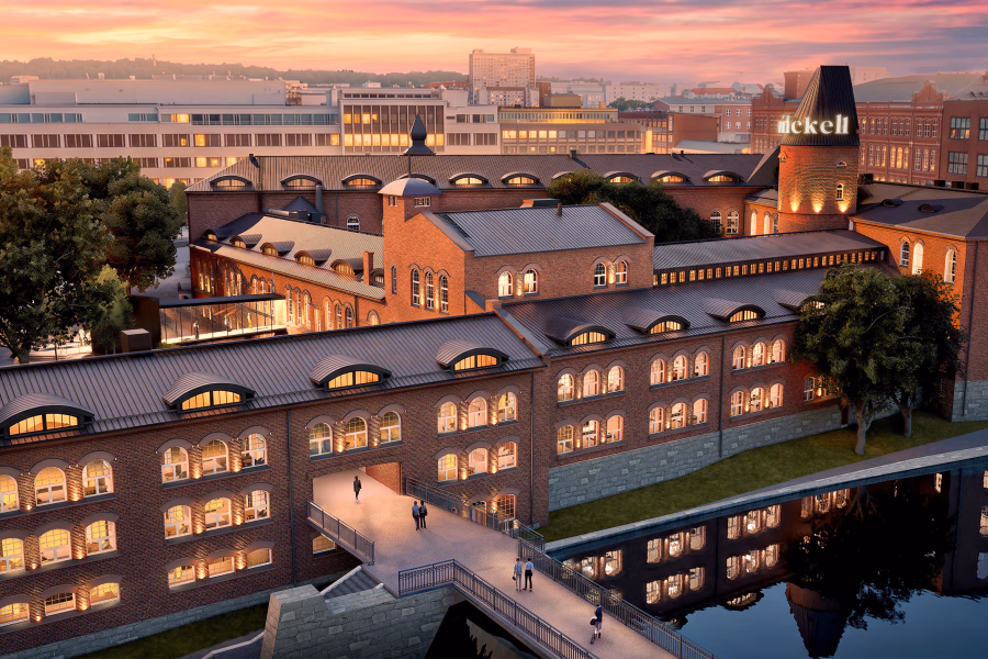 Historic Frenckell Paper Mill in Tampere, Finland, to Be Reborn as a Nordic Hotels & Resorts Landmark