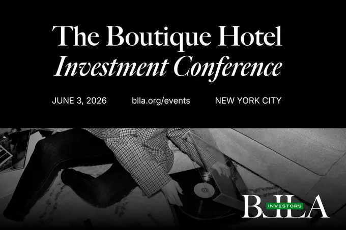 BLLA Unveils a Defining AI Main Stage Panel at the 2026 Boutique Hotel Investment Conference