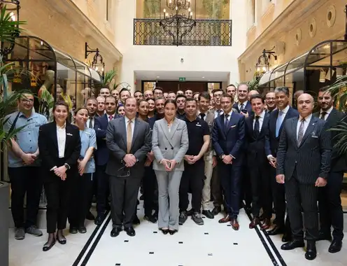 Anthony Capuano during his visit to JW Marriott Istanbul Bosphorus