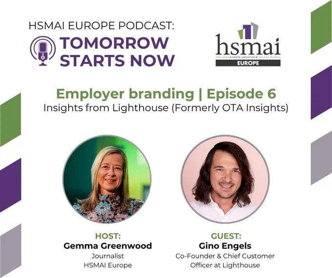 HSMAI Europe Podcast: Tomorrow Starts Now Episode 6